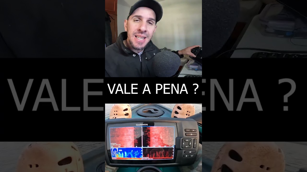 VALE A PENA TER UM SONAR ?  #pescaria #sonar #garminfishhunt