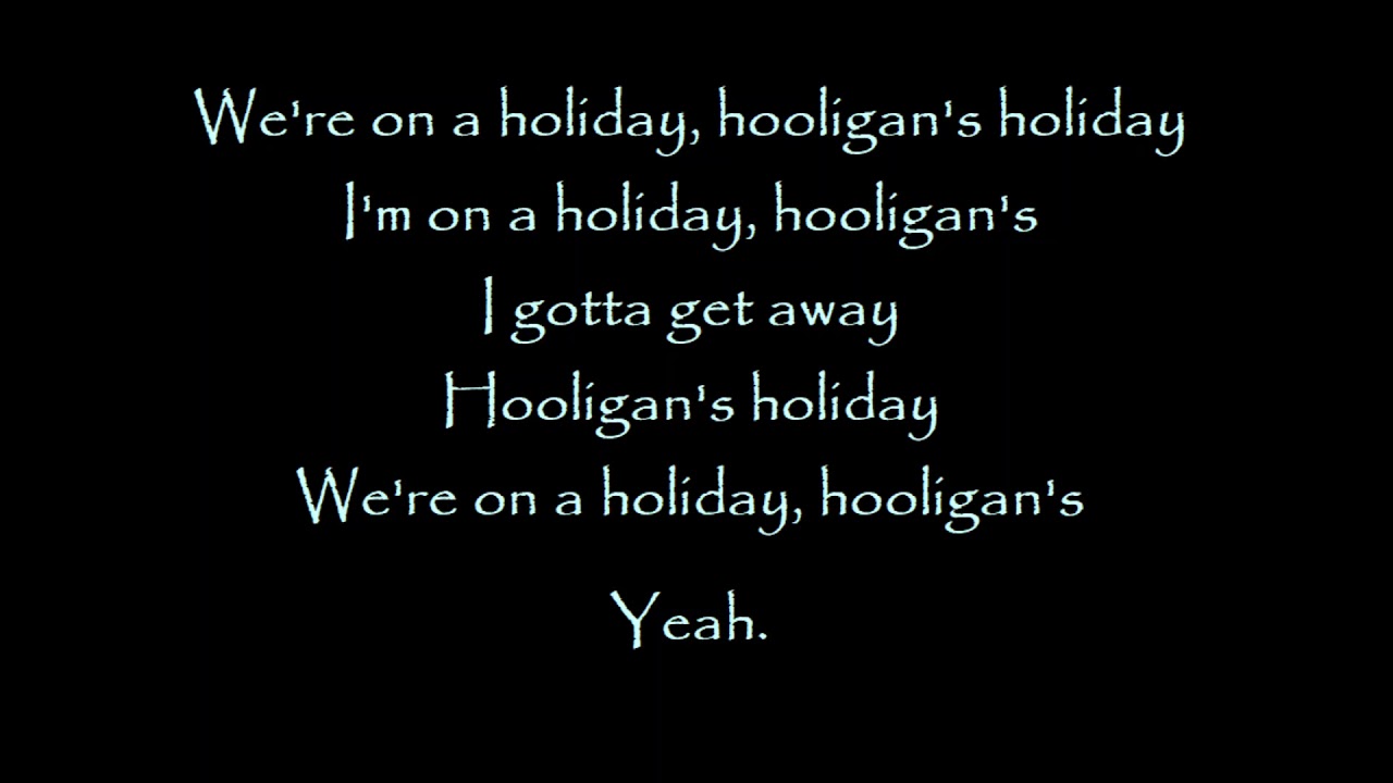 Motley Crue - Hooligan's Holiday w/ Lyrics