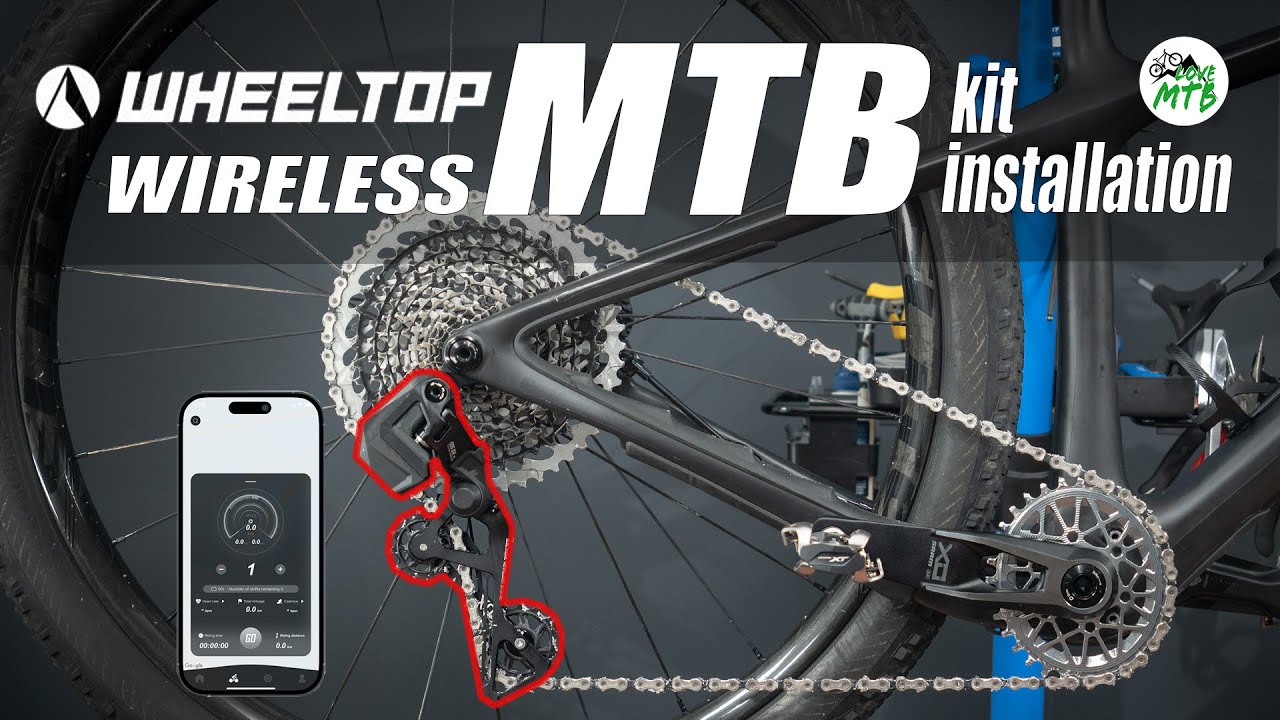 Как установить беспроводную трансмиссию WheelTop EDS-OX MTB (от А до Я) с 3 до 14 скоростей