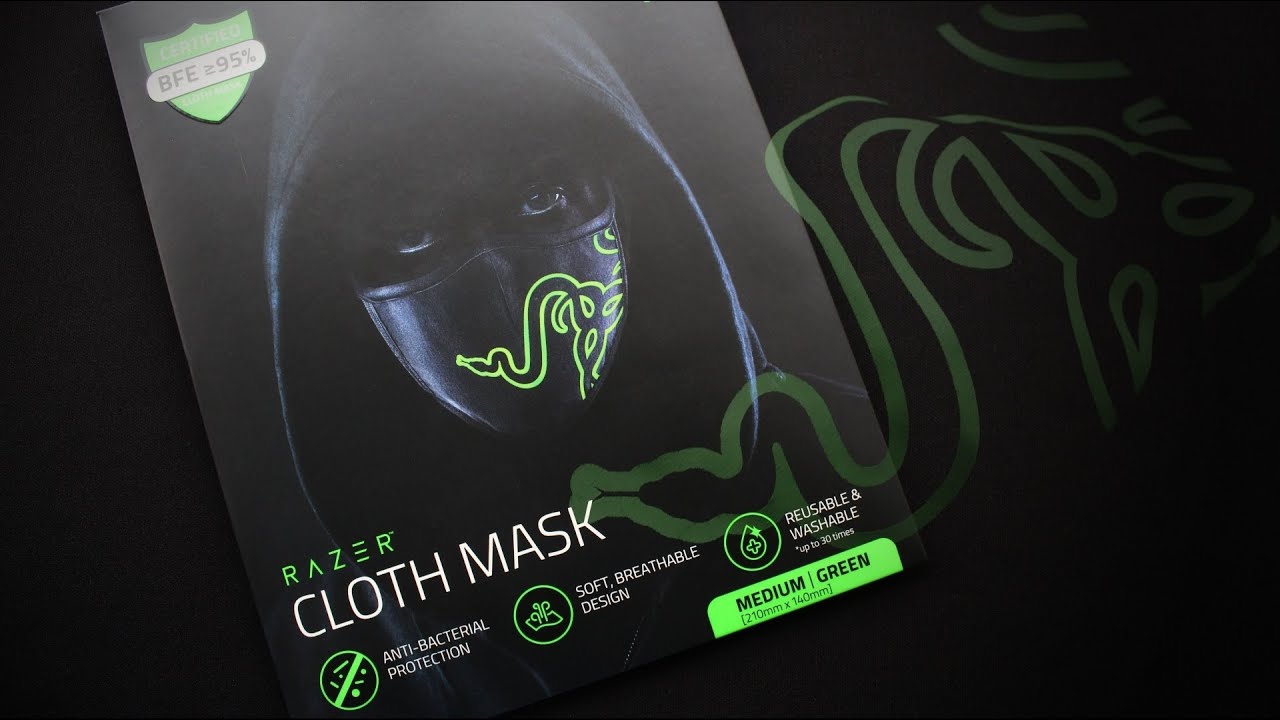 UNBOXING - RAZER CLOTH MASK