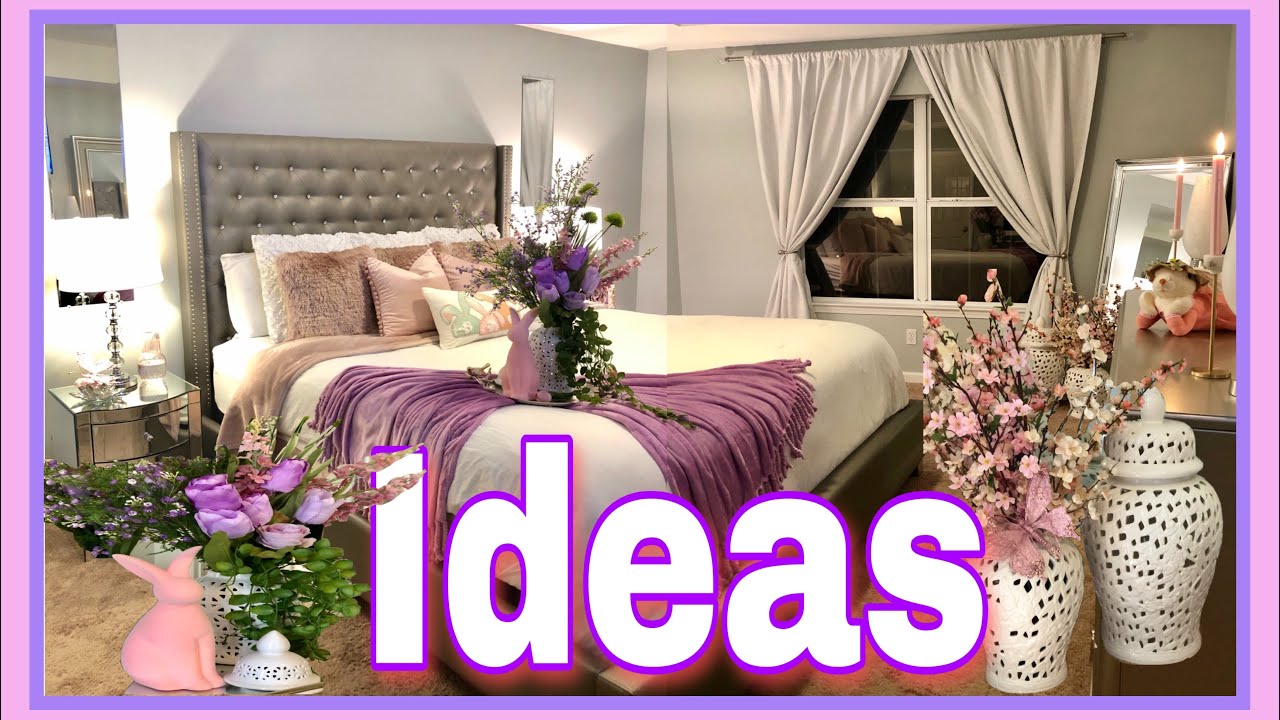 🌸 DECORACIÓN PRIMAVERA  2022🌸 Ideas para decorar tu hogar 🌸 spring decor ideas 🐣 BED ROOM IDEAS