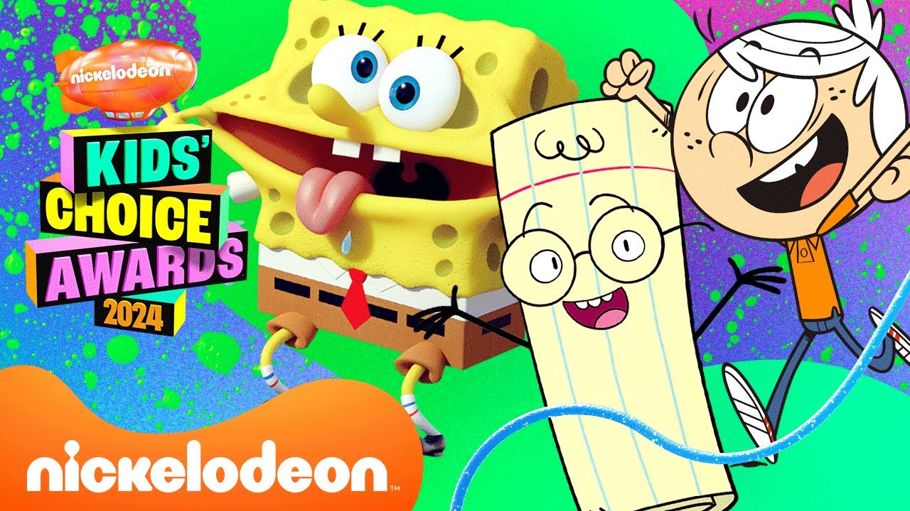 SpongeBob Takes Over The Kids' Choice Awards ⭐️ | ft. Loud House & Rock Paper Scissors | Nickelodeon