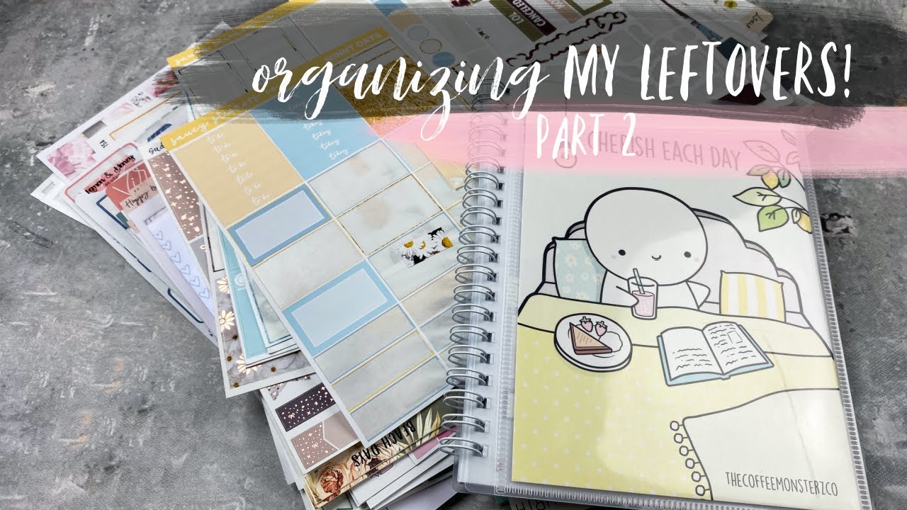 ORGANIZING MY LEFTOVERS & SAMPLERS • PART 2 | tattooed teacher plans