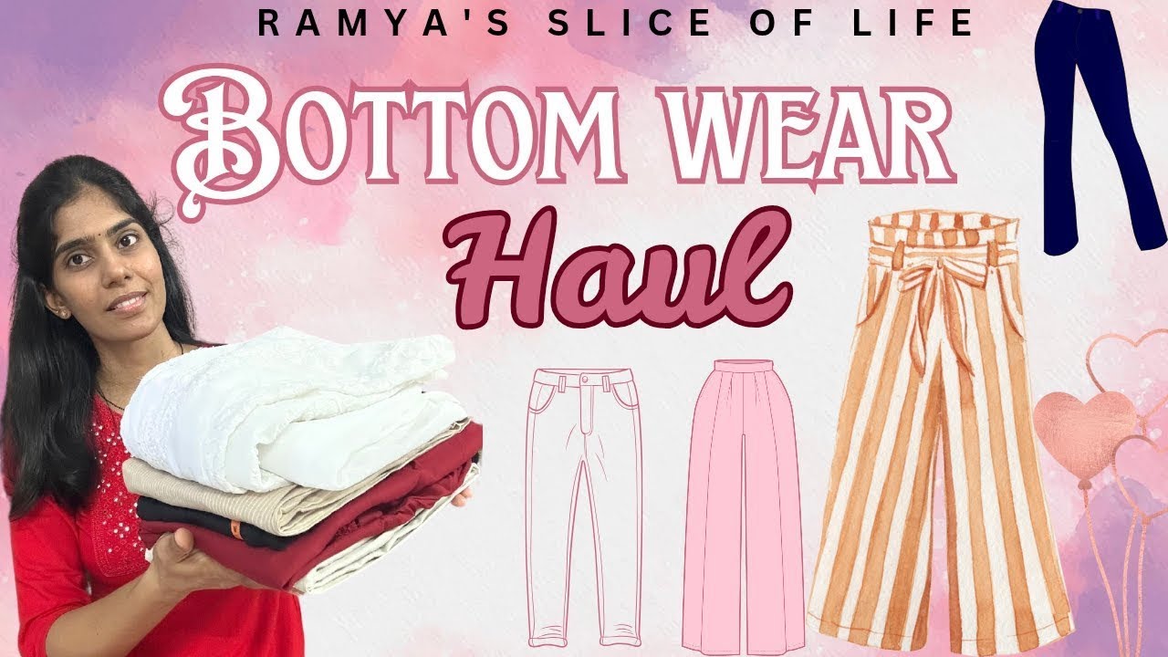 Stylish and trendy cotton pants for women from Amazon|Cotton pants|Amazon haul|Ramya.