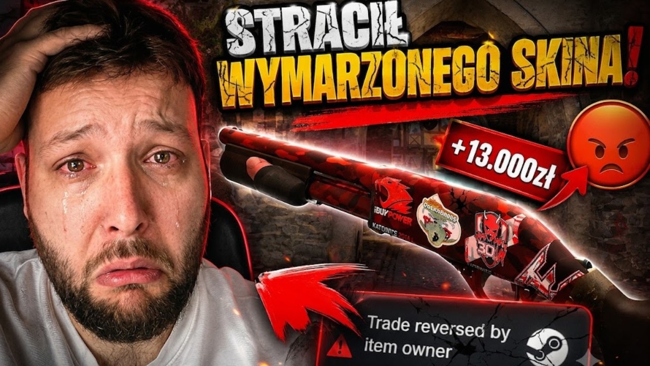 KUPIŁ WYMARZONEGO SKINA... Valve MU GO ODEBRAŁ?!