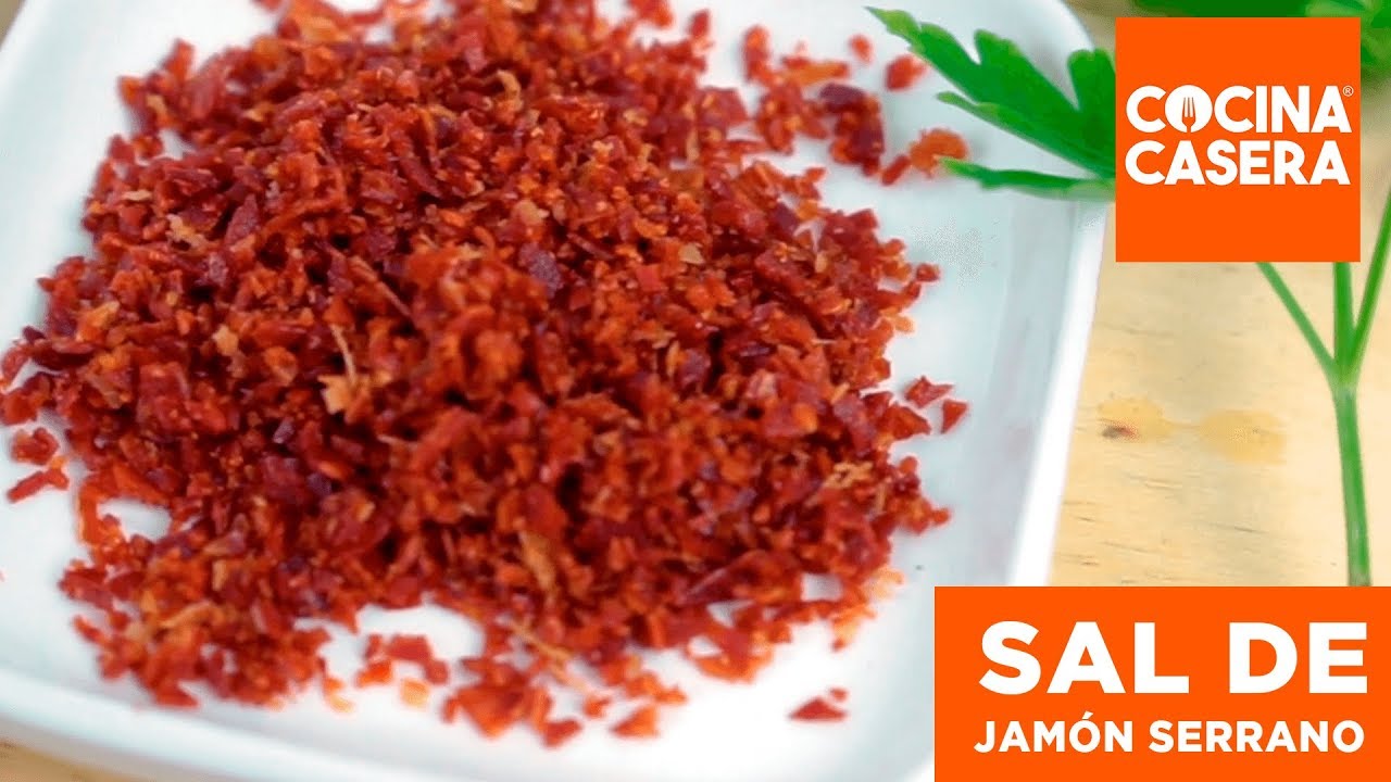 SAL DE JAMÓN. RECETA RÁPIDA Y FÁCIL | Cocina Casera