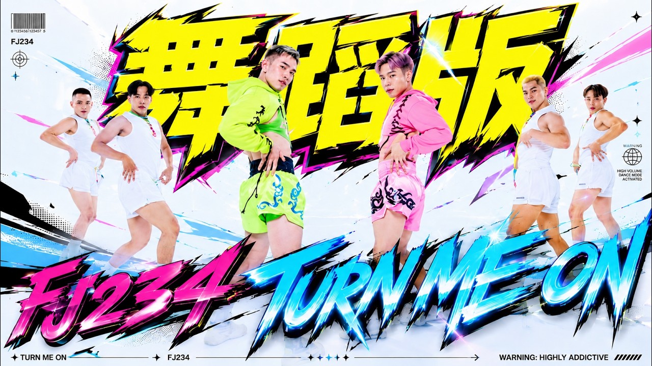 FJ234【Turn Me On】 Official Choreography Performance Video 純舞蹈版  ｜ FJ234 2022全新單曲MV