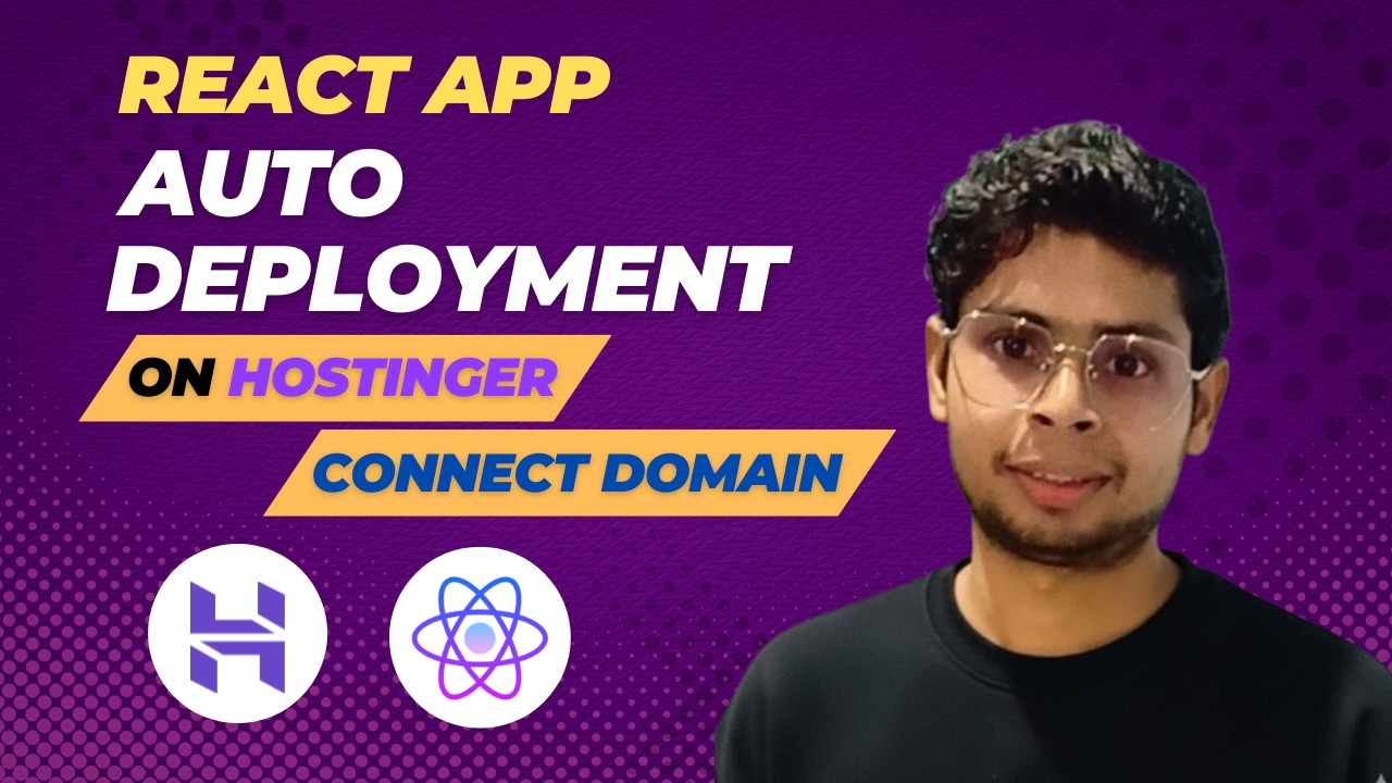 How to Deploy React App on Hostinger with Auto Deployment (Step-by-Step Guide)