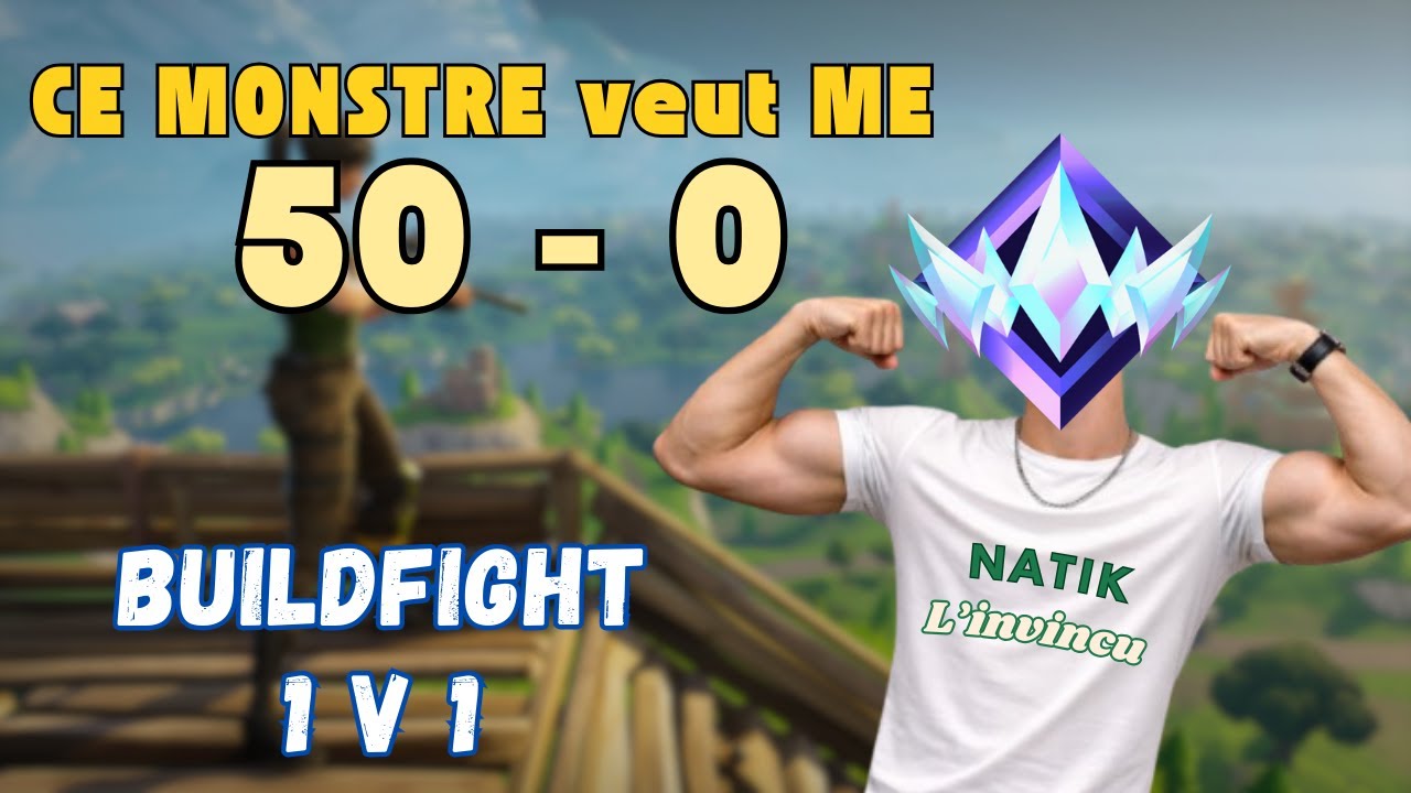 1V1 BUILDFIGHT contre un mec PLUS FORT que les JOUEURS PROS sur FORNITE