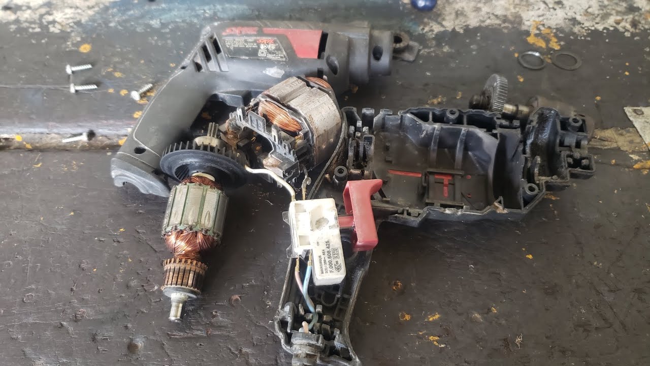 como desmontar furadeira skil 6600