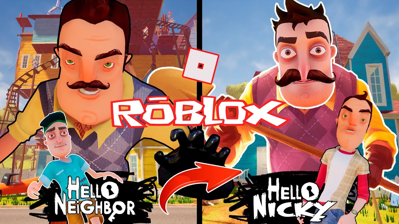 Hello Neighbor But in Roblox#4