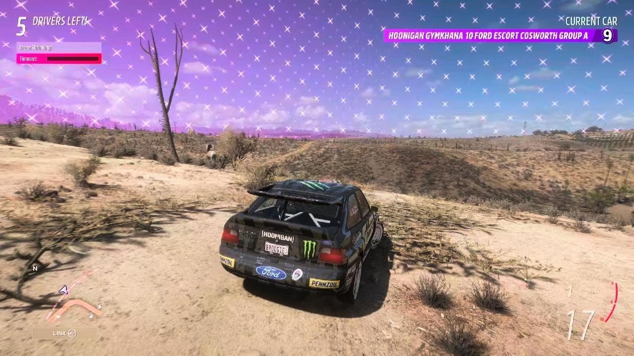 Forza Horizon 5 The Eliminator Final Showdown Gymkhana Ford Escort vs Mercedes Amg