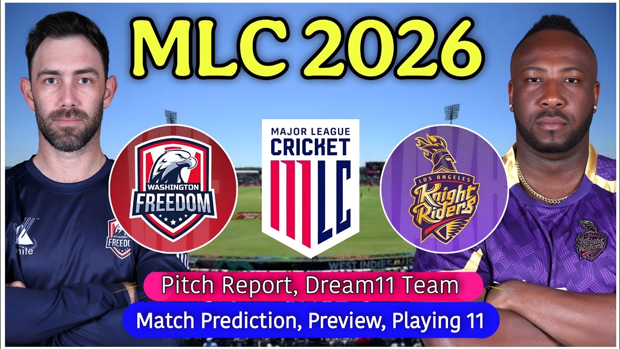 MLC 2026: Washington vs. Los Angeles 24th Match Prediction | WF vs. LAKR Match Prediction #MLC | ...