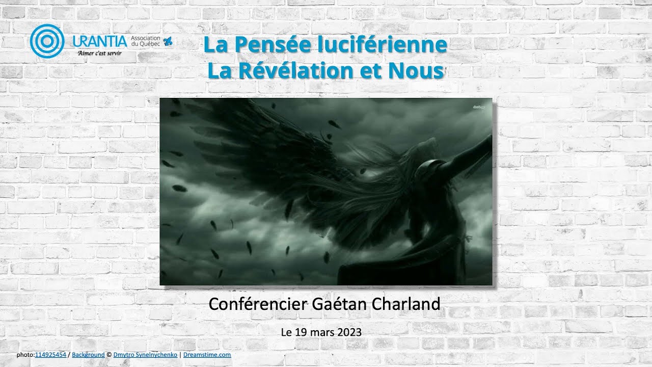 La pensée luciférienne, la Révélation et nous