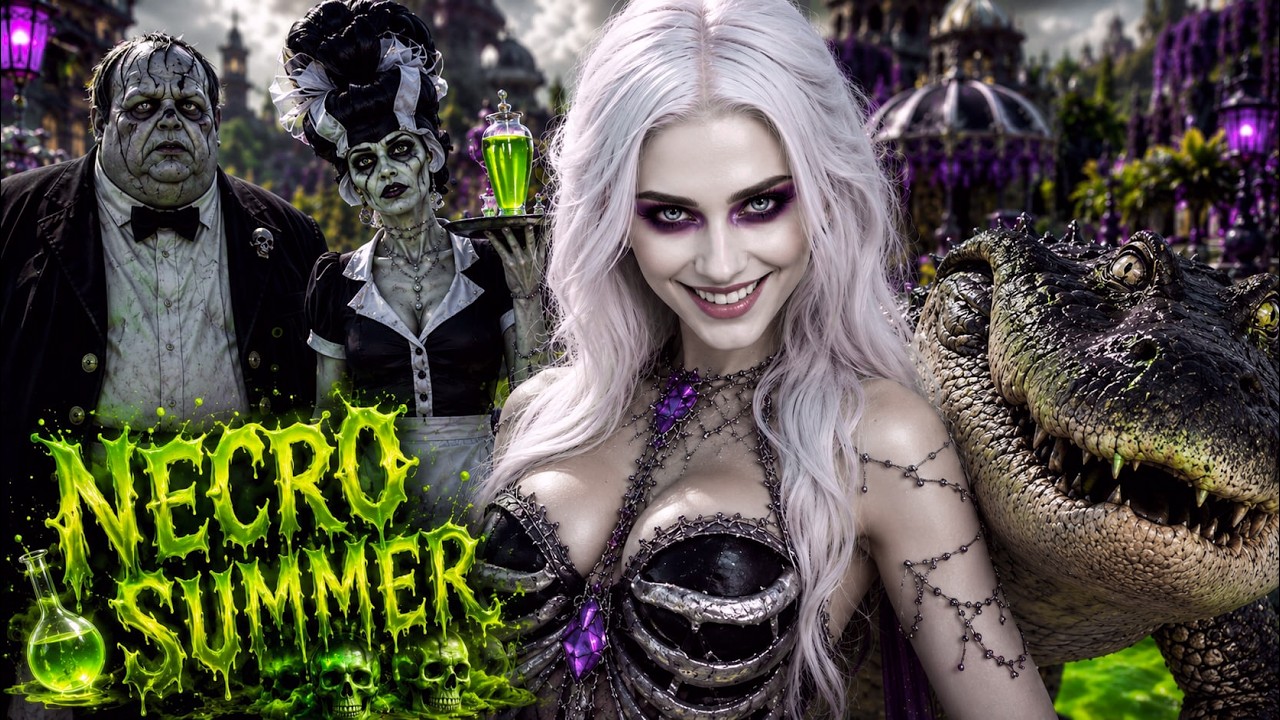 Necro Summer (A Gothic Dark Comedy Song) | Havi Moonflower