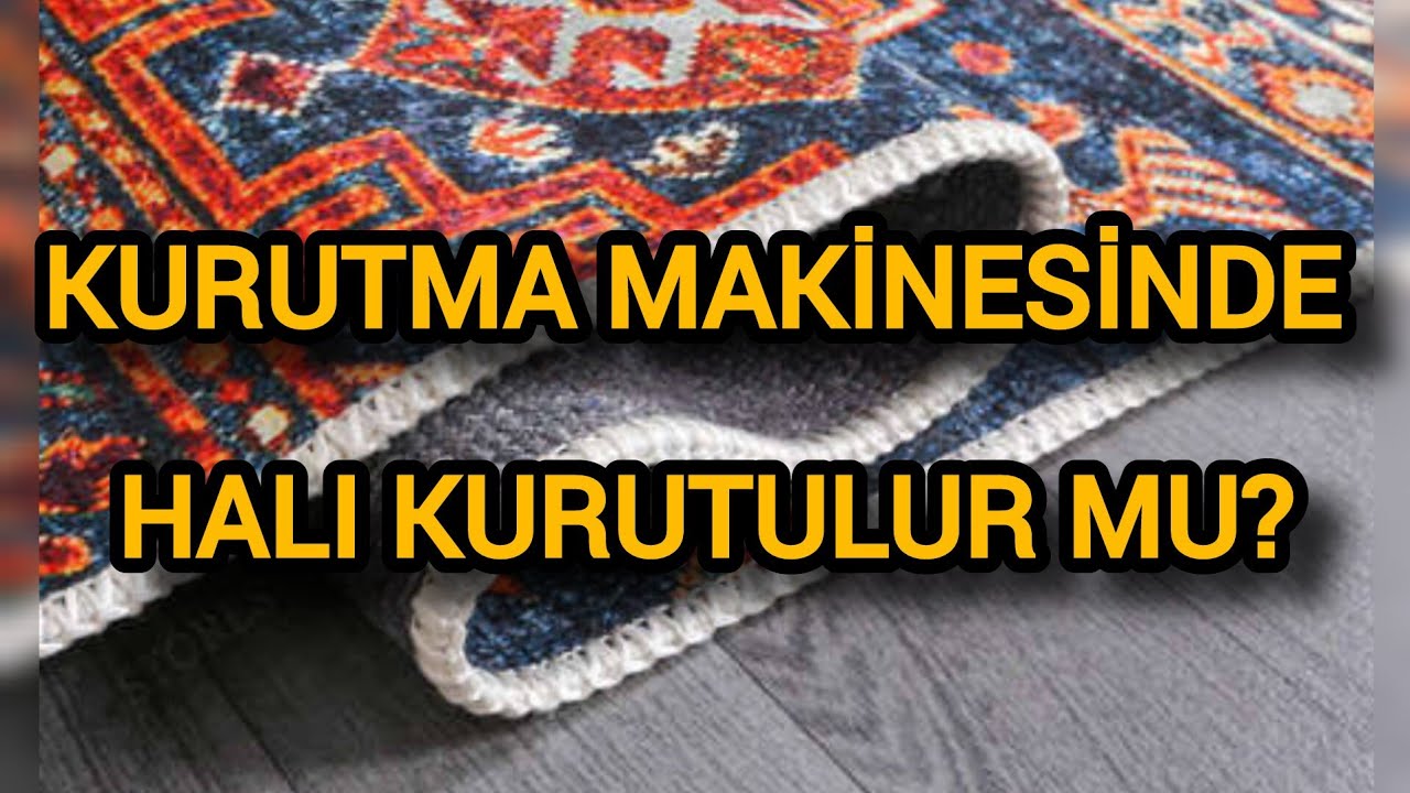 Kurutma Makinesinde Halı Kurutulur Mu? #drier #carpet #halıkurutmamakinası #kurutmamakinesi #kurutma