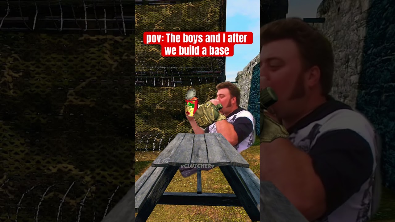 Building a BASE on DayZ #shorts