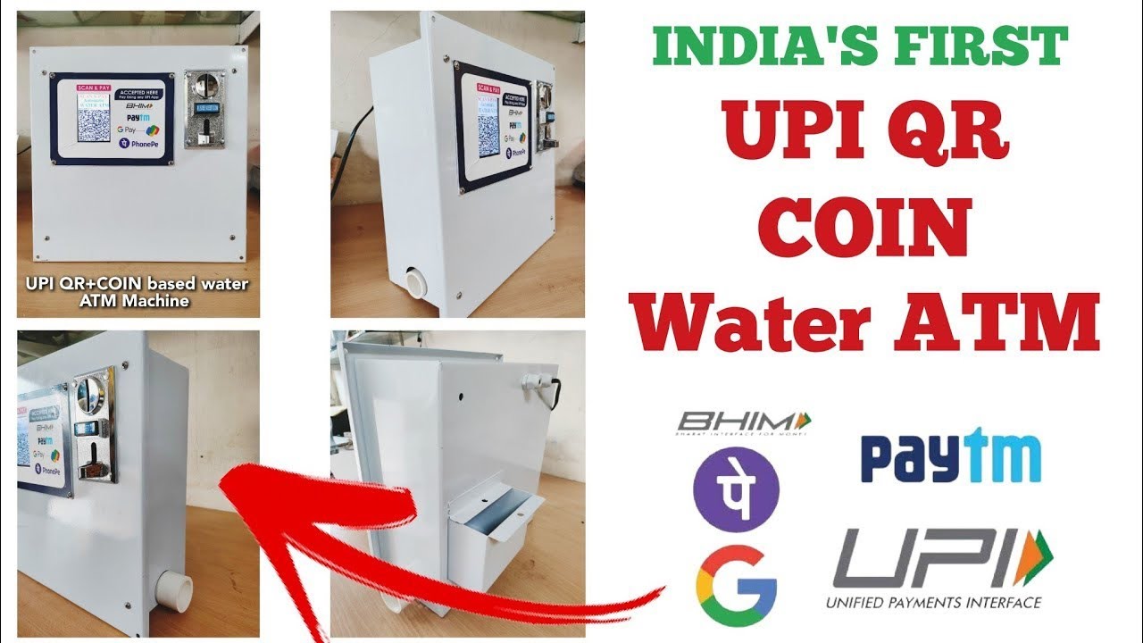UPI QR + Coin Based Water ATM Installation Guide | Setup & Usages Explained #WaterAtm#UPIQRWaterATM