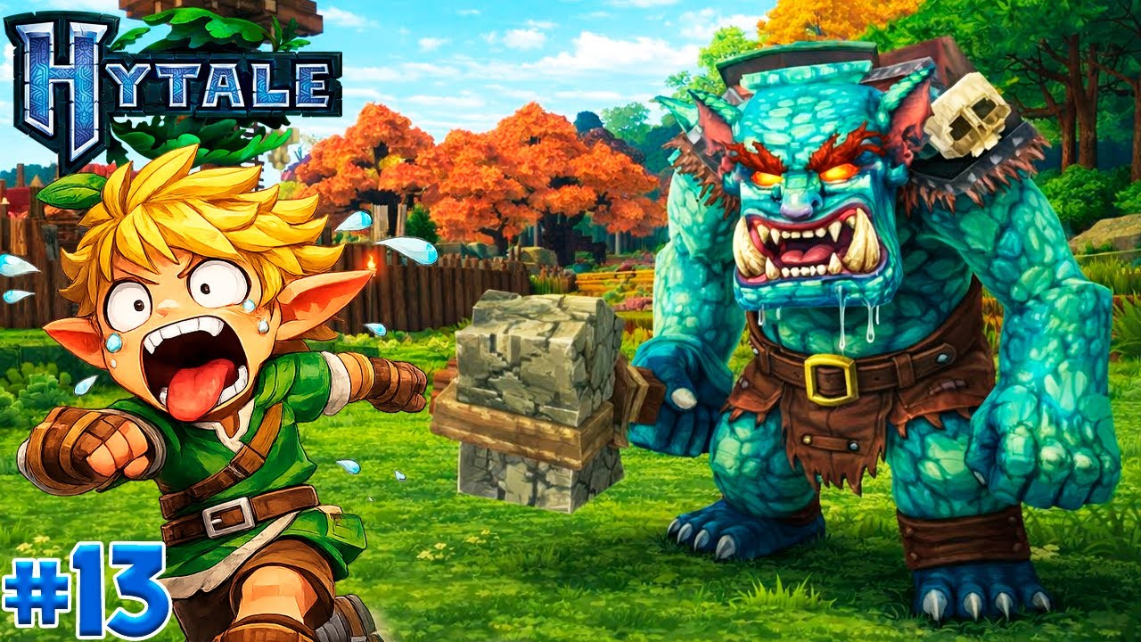 ASALTAMOS EL CAMPAMENTO DE LOS TROLLS | #13 | HYTALE