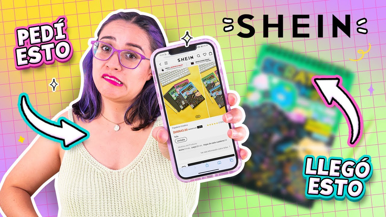 LO QUE PEDI VS LO QUE RECIBI DE SHEIN 🤩 🌈 Parte 2 ✄ Craftingeek