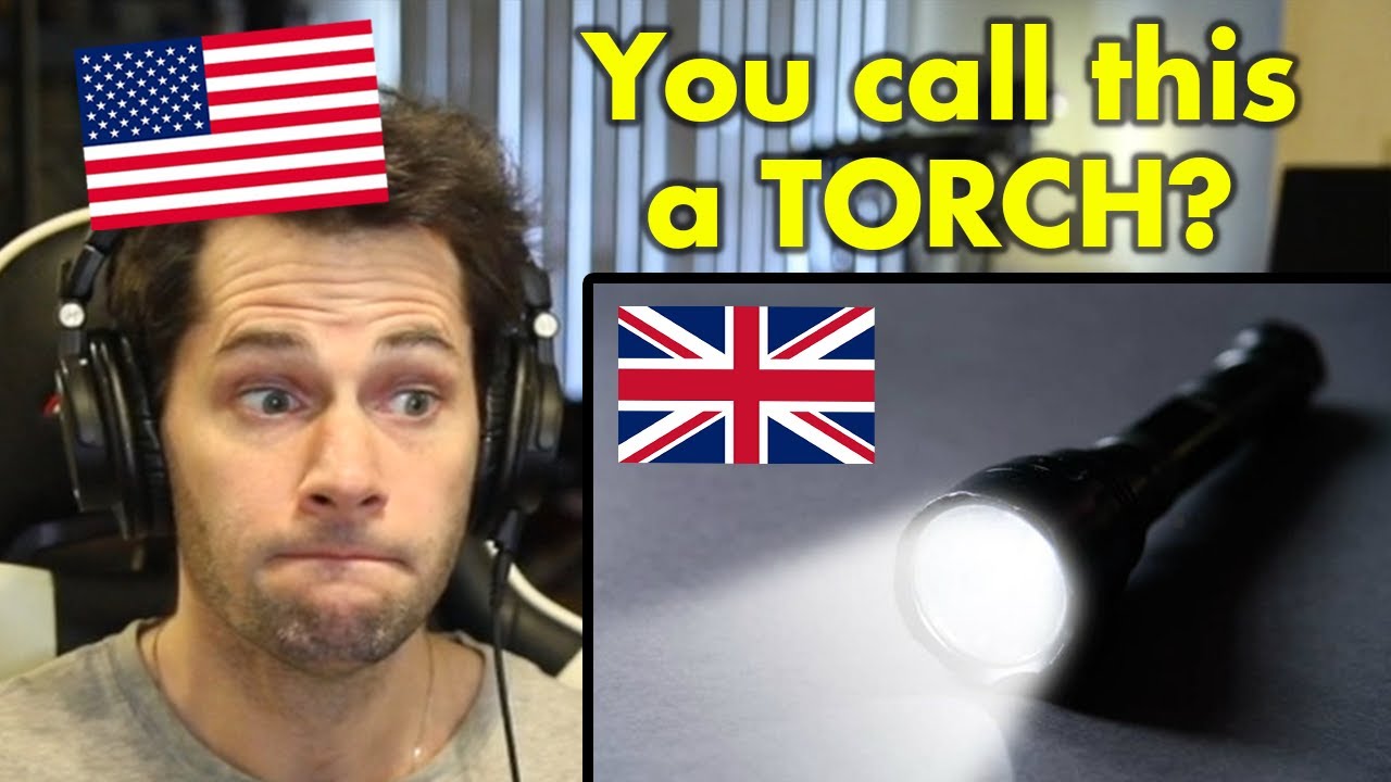 American Reacts to UK vs US Word Differences | Part 1