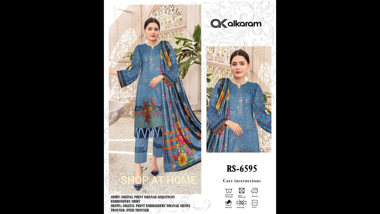 winter digital print dhanak