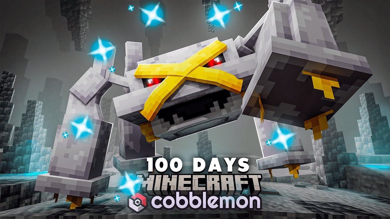 I Spent 100 Days in SHINY-ONLY Pok&eacute;mon Minecraft VS. my Rival! (Duos Cobblemon)