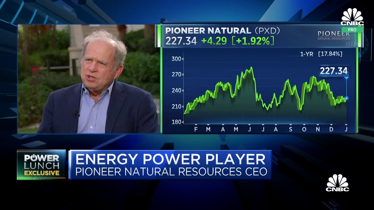 Once oil demand picks up, things are going to get very tight, says Pioneer's Sheffield