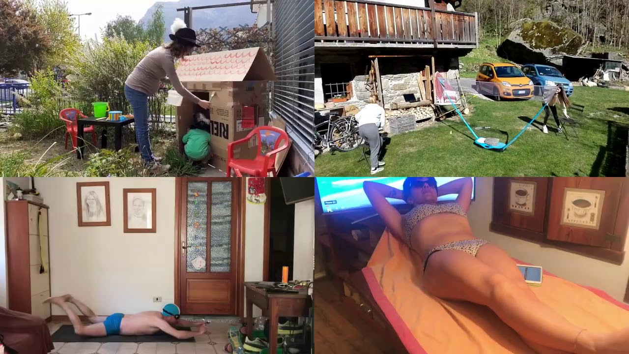 La Musikkapelle La Lira di Issime... in una speciale esibizione casalinga... in quarantena.
