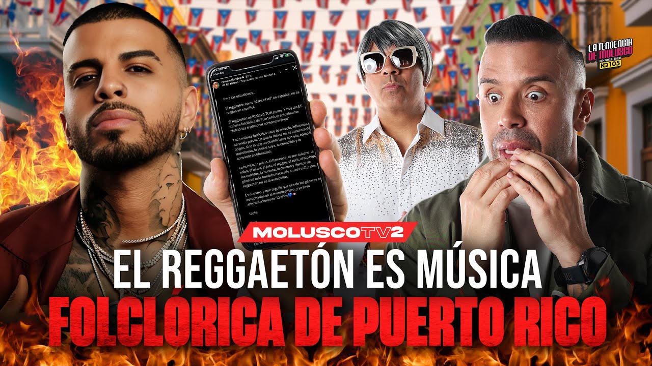 El reggaeton… Música Folclórica de Puerto Rico/ La Tendencia de Molusco KQ 105