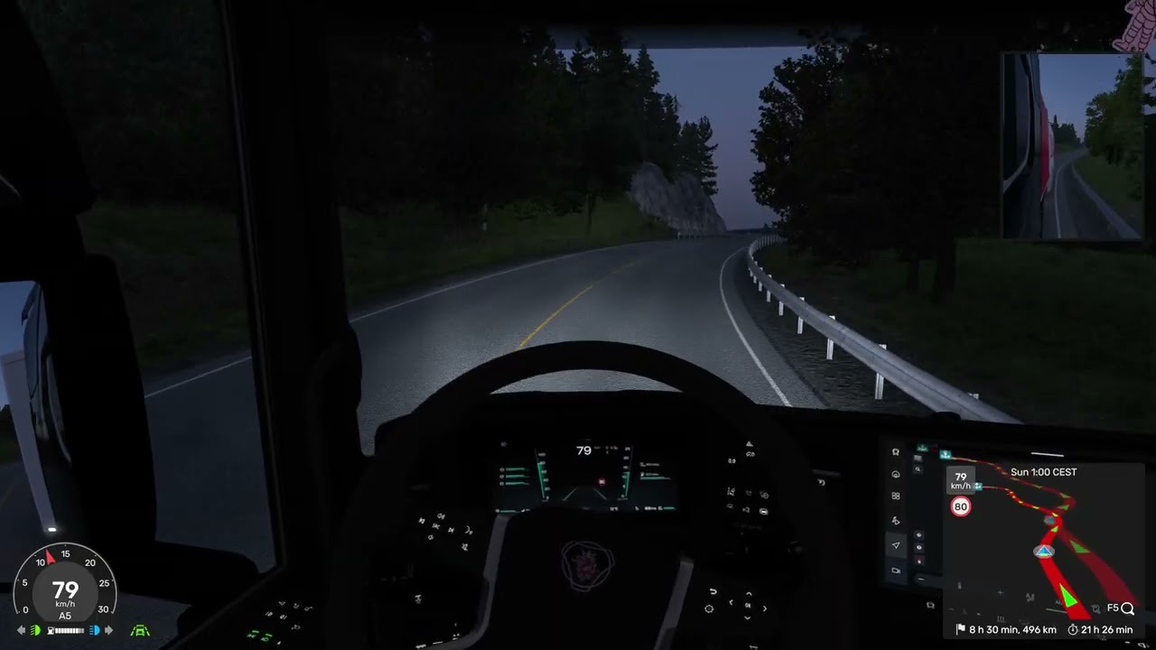 Euro Truck Simulator 2 | Gameplay 4K | Exploring Nordic Horizons #2