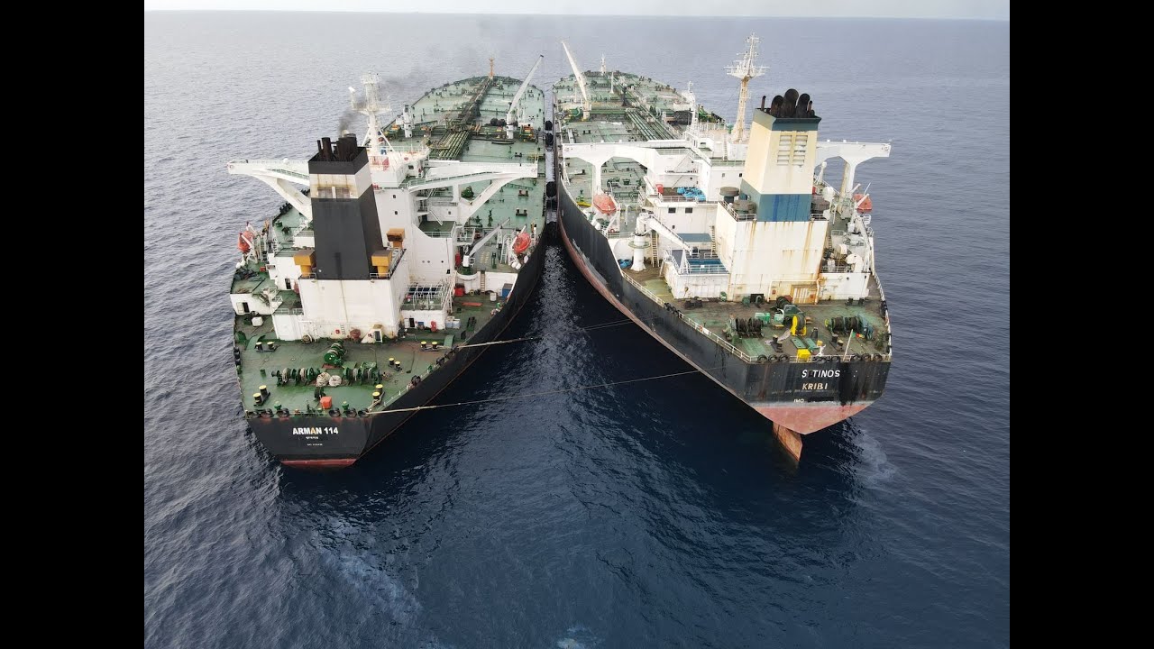 Bakamla RI Tangkap Kapal Super Tanker Iran MT Arman 114