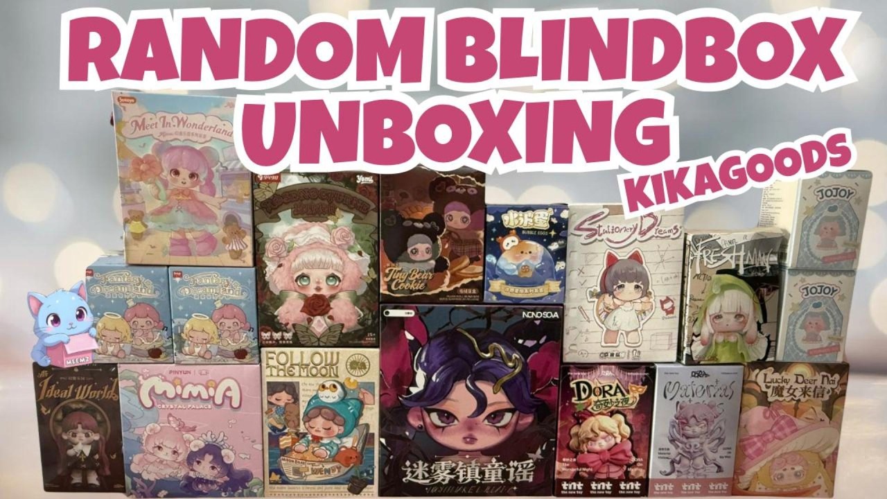 A TON OF RANDOM BLINDBOXES FROM TOYBETA and KIKAGOODS! ~ MAYMEI, BAOBAO, WENDY, DORA & MANY MORE!!