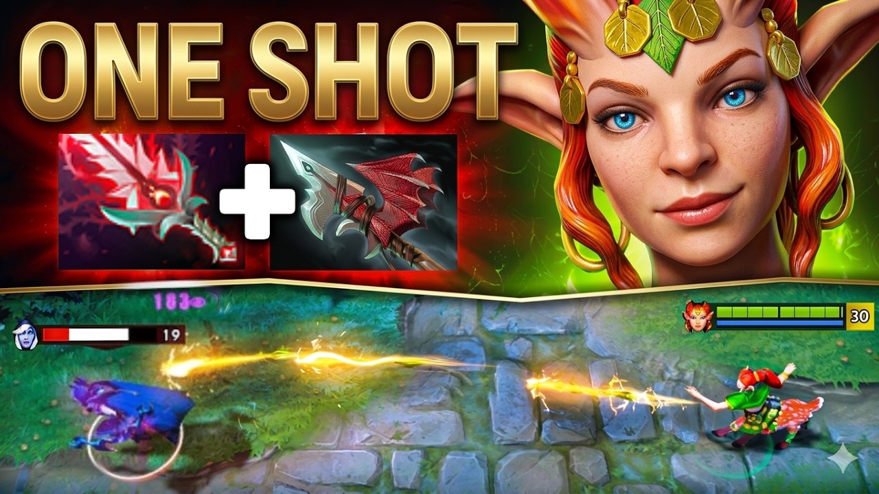 24Kills Enchantress Rampage 7.41b 🔥🔥🔥 One Shot Comeback | Dota 2 Gameplay