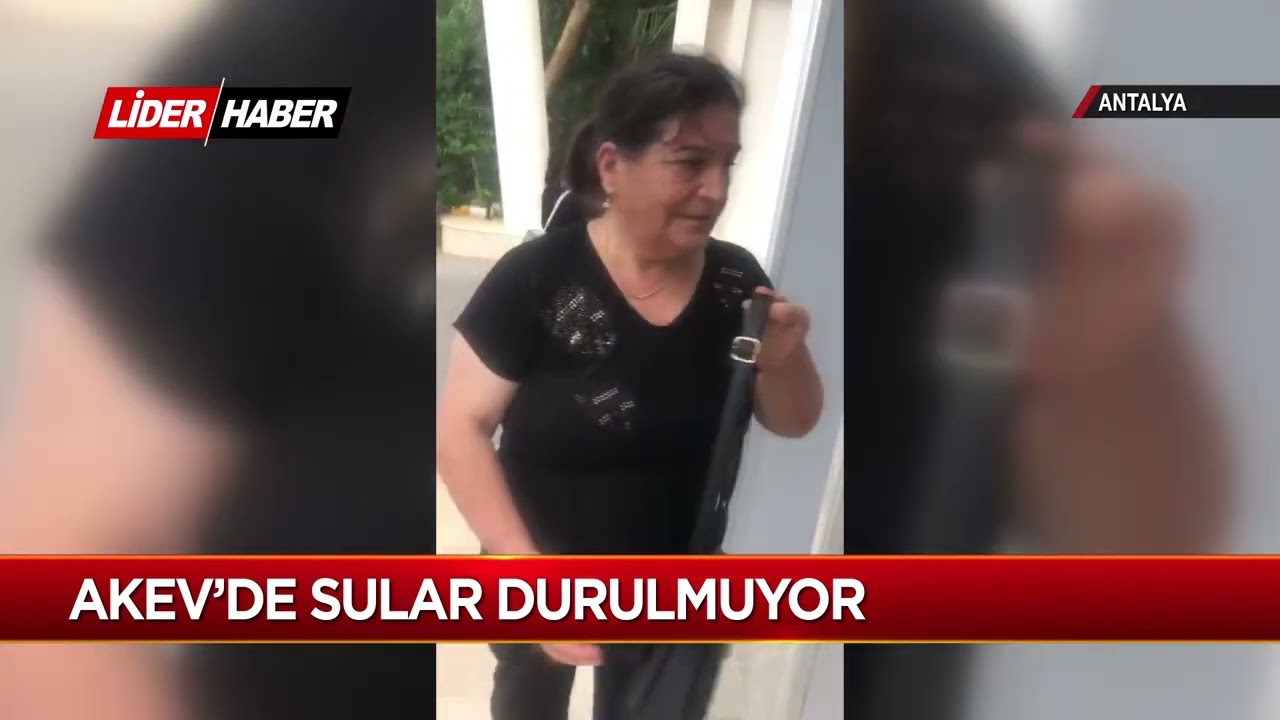 AKEV'de sular durulmuyor
