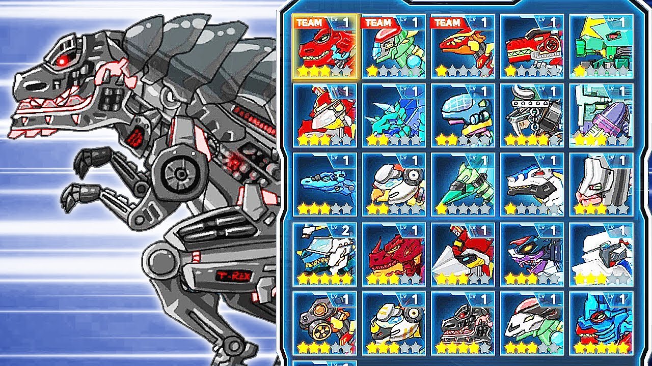 Team T-Rex - Dino Robot Battlefield | Eftsei Gaming