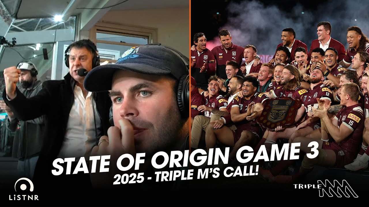 NSW Blues v Queensland Maroons, State of Origin Game III Highlights, 2025 | Triple M NRL