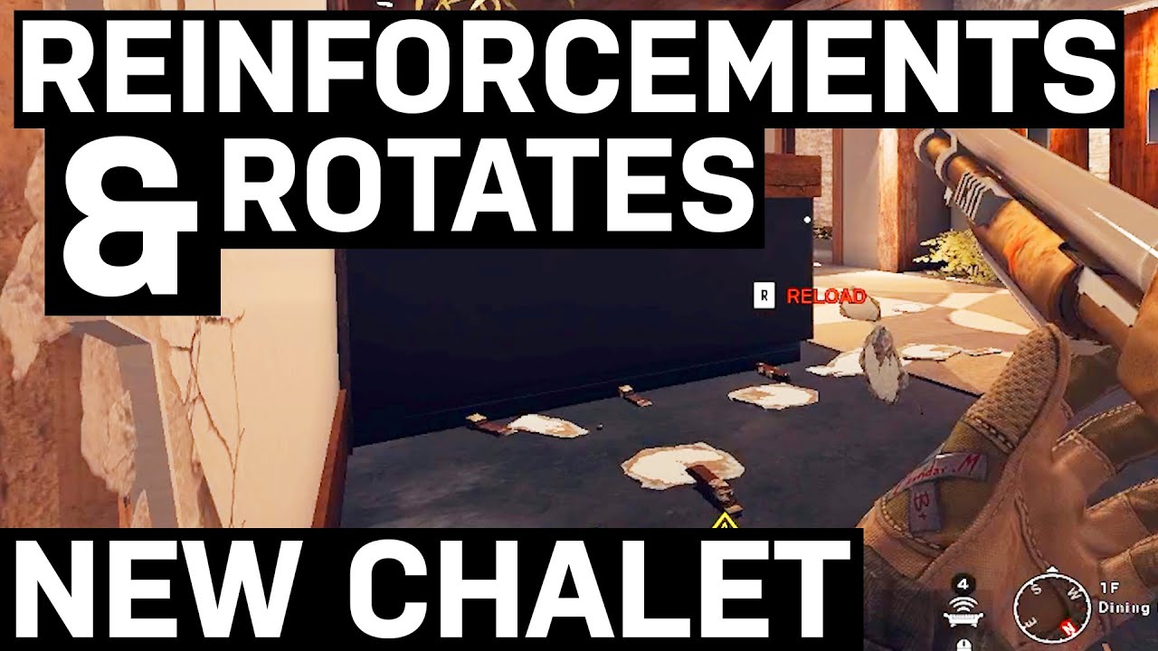Reinforcements and Rotates on New Chalet | Rainbow Six Siege
