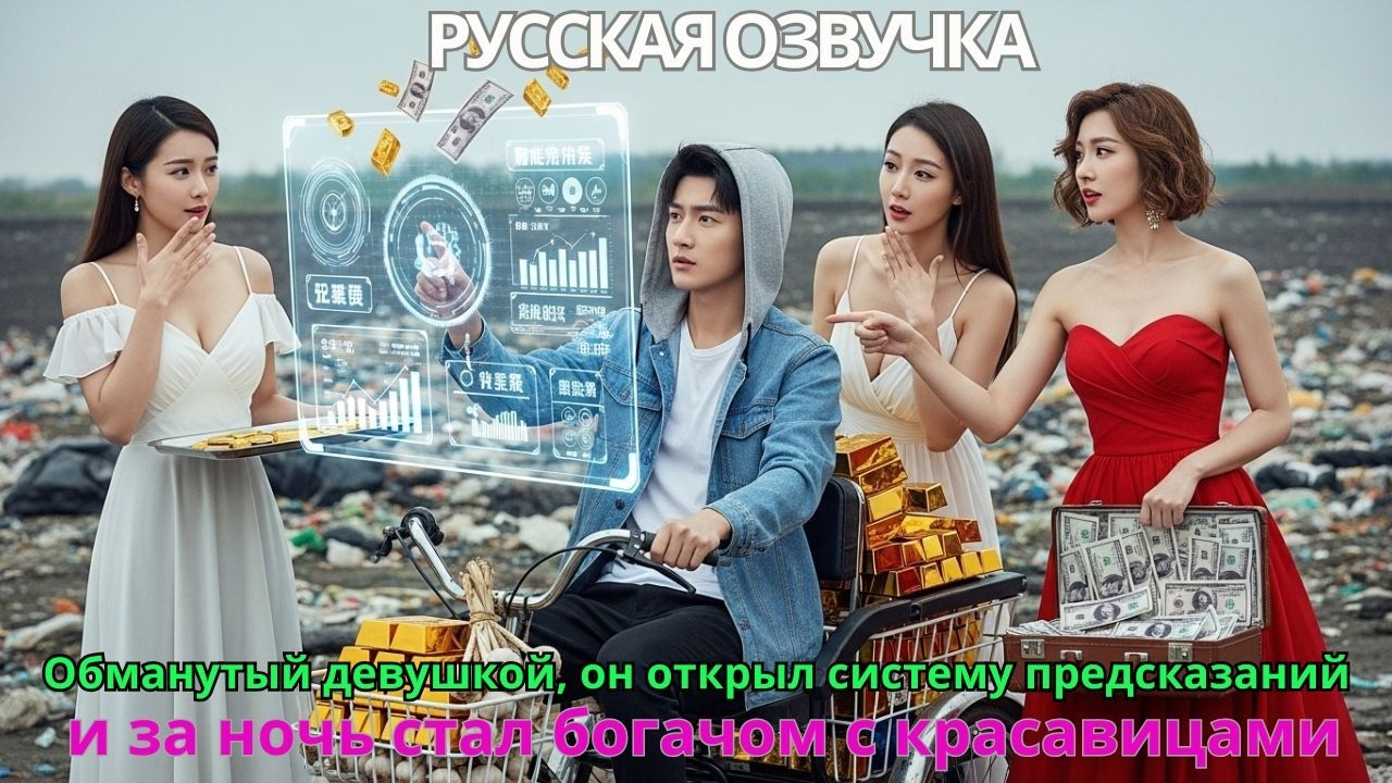 Обманутый девушкой, он открыл систему предсказаний и за ночь стал богачом с красавицами#дорама