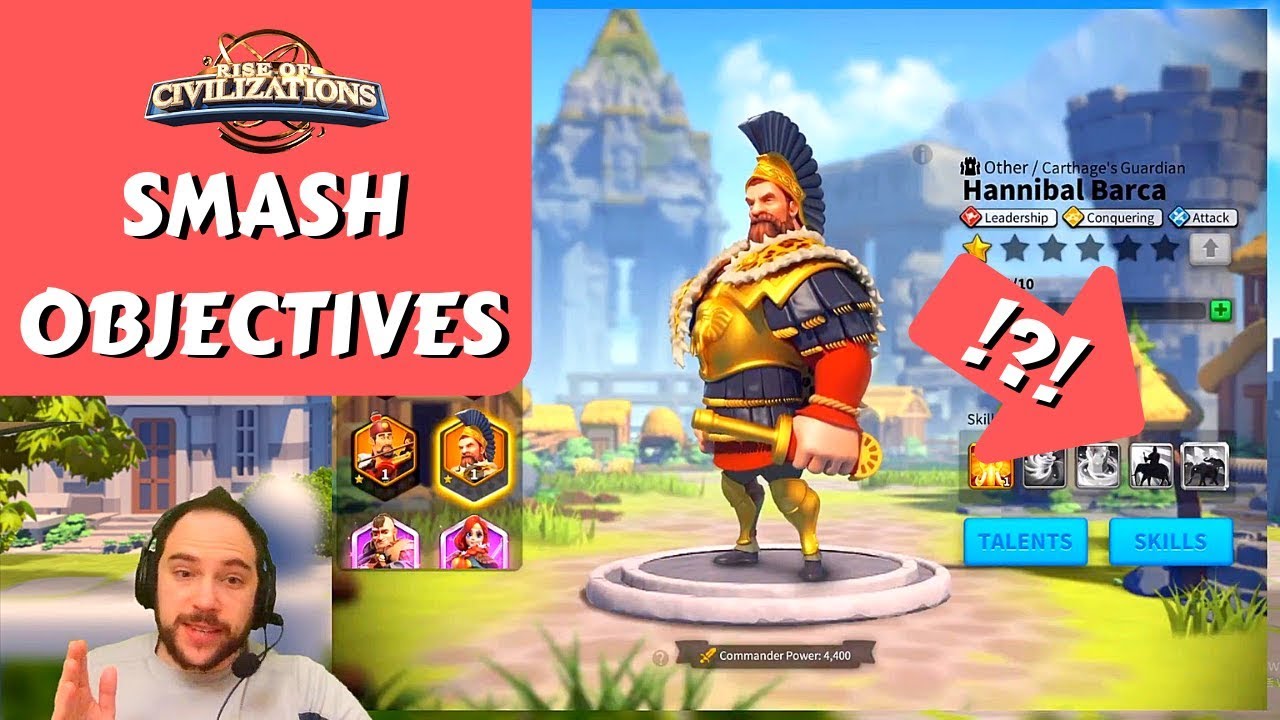 COMMANDERS & TALENTS to RALLY Objectives in Ark of Osiris | Rise of Kingdoms (ROK)