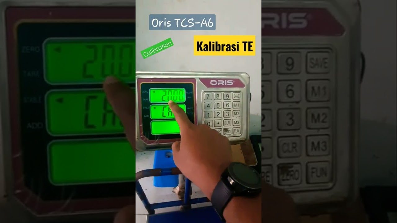 Kalibrasi Oris TCS-A6
