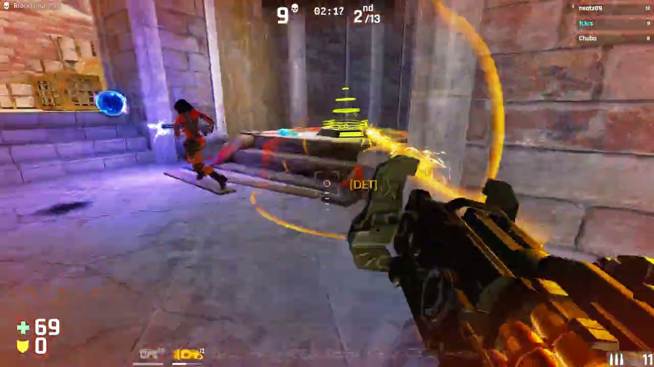Unreal Tournament UU - DM-Batrankus - Sneaky fckn win over neatz and catgurl and bullet