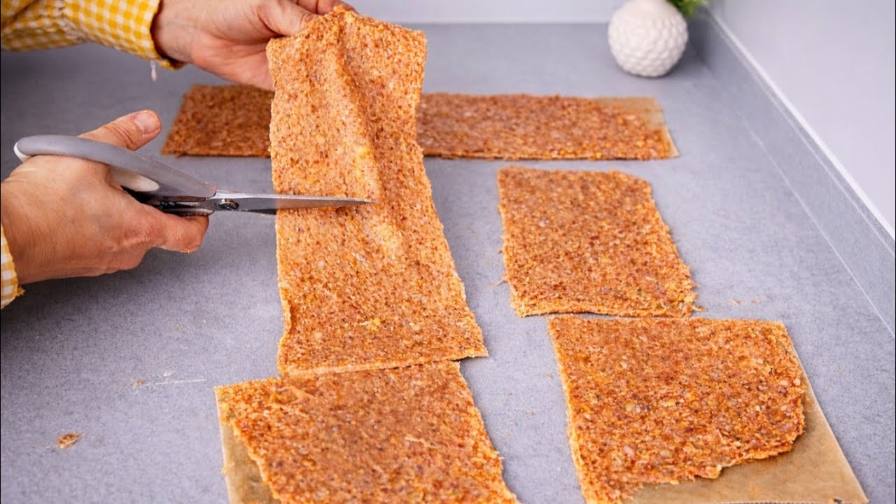✋️BU YÖNTEMLE ÇOK DAHA PRATİK❗️5 DAKİKADA KAĞITTA YAPRAK DÖNER TARİFİ 😲 DONDURMAK YOK ❌️ FIRIN YOK❌️