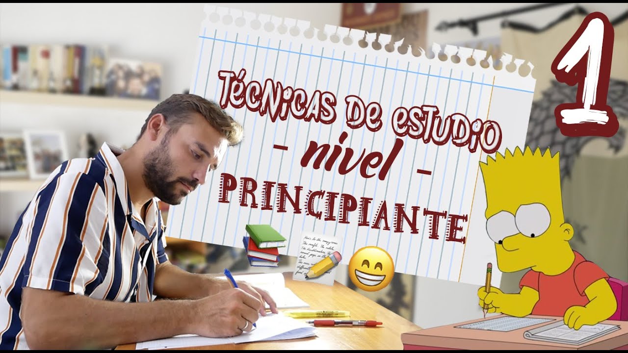 TÉCNICAS DE ESTUDIO principiantes para triunfar este curso 📚📝😁