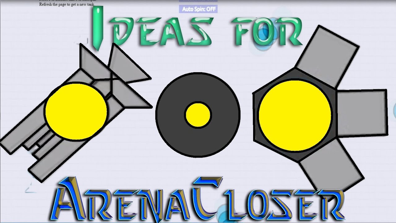 How To Make Your Own AC Diep.io Tank!!! (Arena Closer 2016 Reupload)