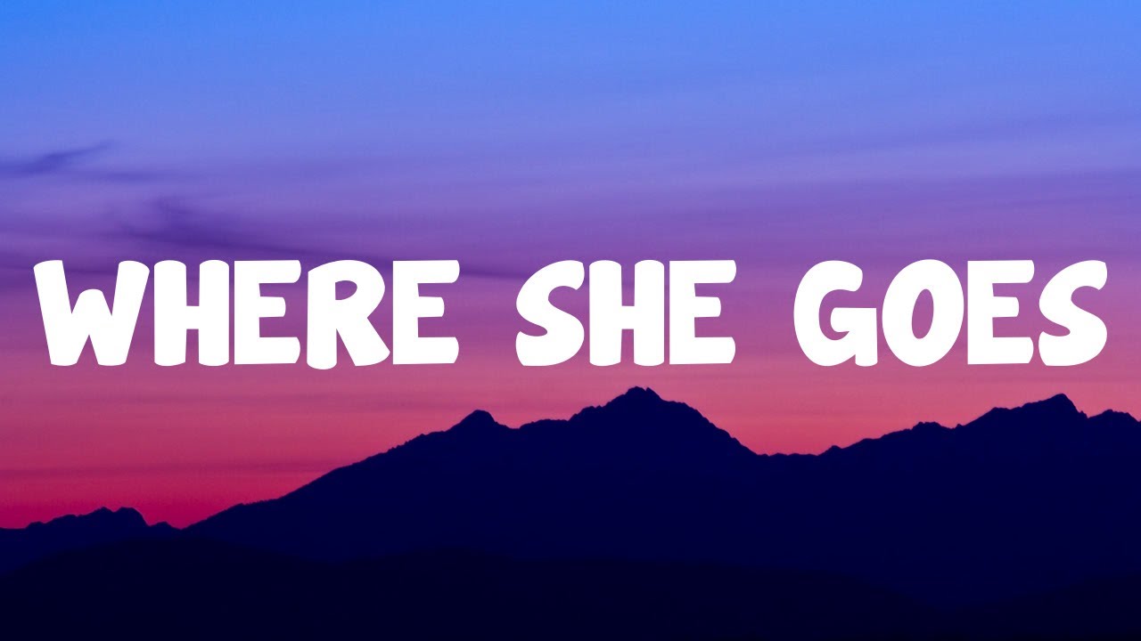 Bad Bunny - WHERE SHE GOES (Letra/Lyrics) | Canciones del alma