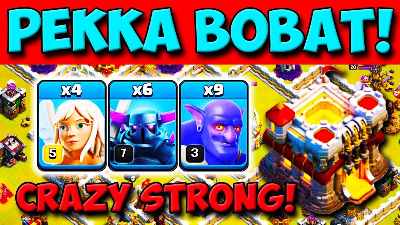*INSANELY STRONG* Pekka BoBat Town Hall 11 Attack Strategy! TH11 CLASH OF CLANS