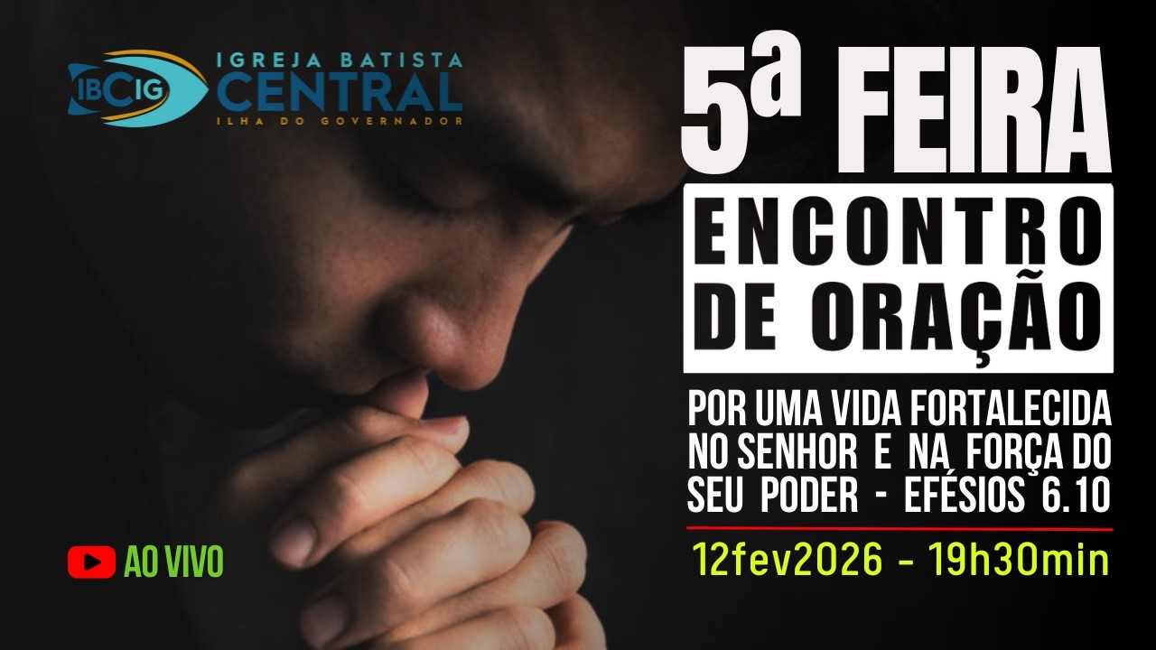 CULTO DE ORAÇÃO || 12fev2026 || 19h30min