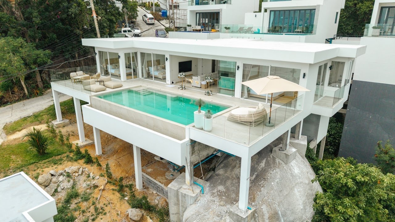 $700,000 USD Sea View Pool Villa in Koh Samui | Coral Cove | SKHAI