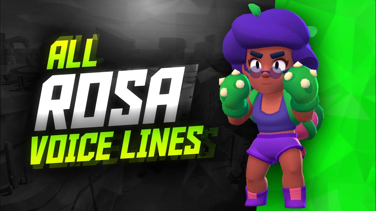 Реплики РОЗЫ | Brawl Stars
